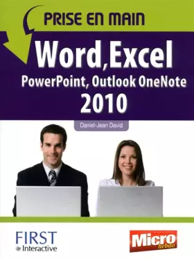 Couverture du produit · Prise en main Word, Excel, PowerPoint, Outlook, OneNote 2010