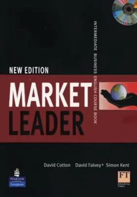 Couverture du produit · Market Leader Intermediate Coursebook/Multi-Rom Pack.