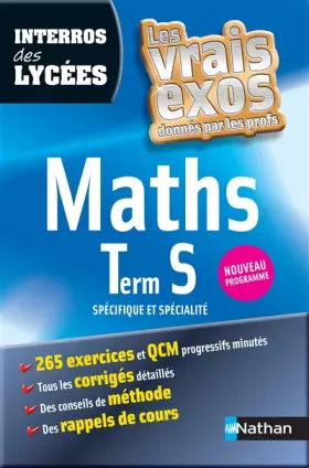 Couverture du produit · Interros des Lycées Maths Term S