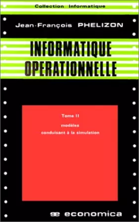 Couverture du produit · Informatique opérationnelle
