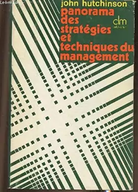 Couverture du produit · Panorama des stratégies et techniques du management - traduction française sous la direction de Christine Durieux