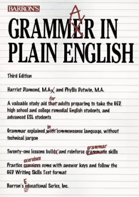 Couverture du produit · Grammar in Plain English