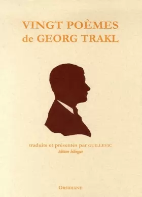 Couverture du produit · Vingt poèmes de Georg Trakl