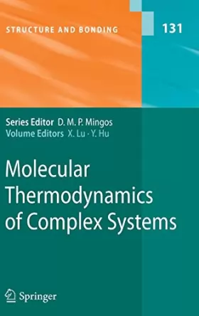 Couverture du produit · Molecular Thermodynamics of Complex Systems