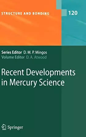 Couverture du produit · Recent Developments in Mercury Science