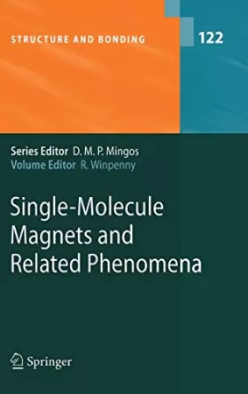 Couverture du produit · Single-Molecule Magnets And Related Phenomena