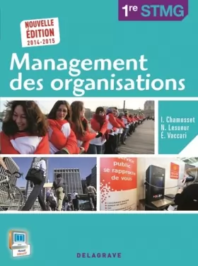Couverture du produit · Management des organisations - 1re STMG (2014) - Pochette élève