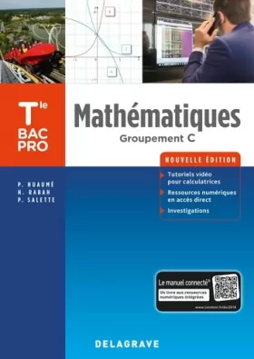 Couverture du produit · Mathématiques - Groupement C - Tle Bac Pro (2018) - Pochette élève: Groupement C