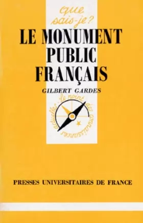 Couverture du produit · Le monument public français