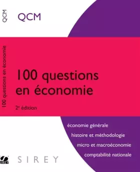 Couverture du produit · 100 questions en économie - 2e éd.