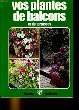 Couverture du produit · Cultivez vos plantes de balcons