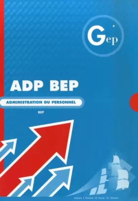Couverture du produit · ADP BEP Organisation-Administration du personnel
