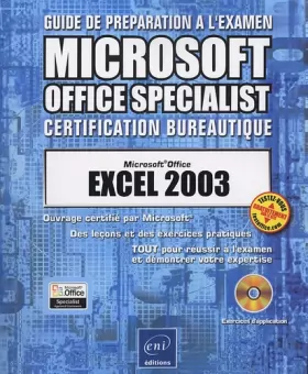 Couverture du produit · Excel 2003 (1Cédérom)
