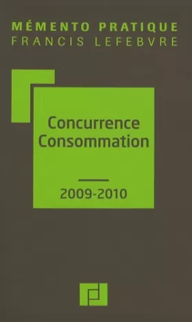 Couverture du produit · Concurrence Consommation
