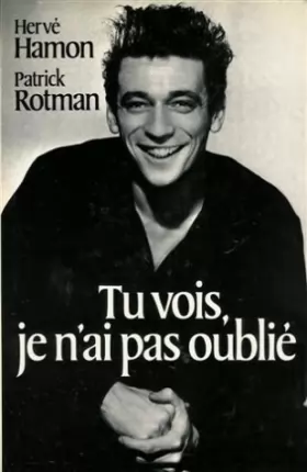 Couverture du produit · Tu vois, je n'ai pas oublié
