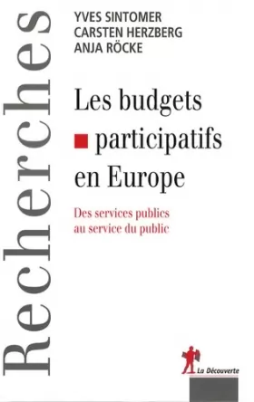 Couverture du produit · Les budgets participatifs en Europe