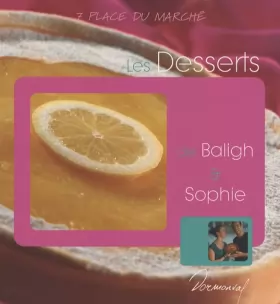 Couverture du produit · Les desserts de Baligh & Sophie