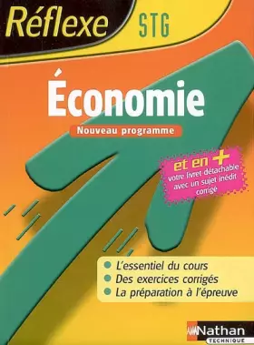 Couverture du produit · ECONOMIE STG MEMO REF 19 2006
