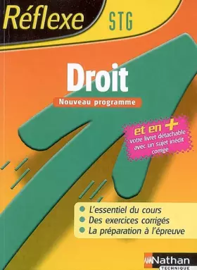 Couverture du produit · DROIT STG MEMO REF N20 2006