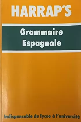Couverture du produit · HARRAP/GRAMM.ESPAGNOLE MINILIN