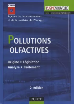Couverture du produit · Pollutions olfactives - 2ème édition - Origine. Législation. Analyse. Traitement