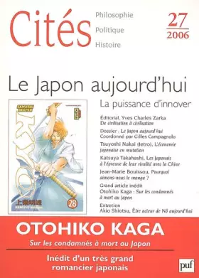 Couverture du produit · Cités, N° 27/2006 : Le Japon aujourd'hui : La puissance d'innover