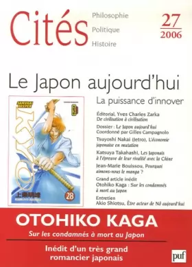 Couverture du produit · Cités, N° 27/2006 : Le Japon aujourd'hui : La puissance d'innover