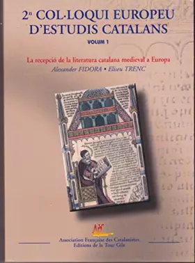 Couverture du produit · 2n COL.LOQUI EUROPEU D'ESTUDIS CATALANS VOLUM 1