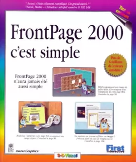 Couverture du produit · FrontPage 2000, c'est simple