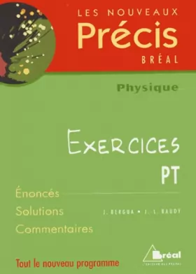 Couverture du produit · Physique PT : Exercices