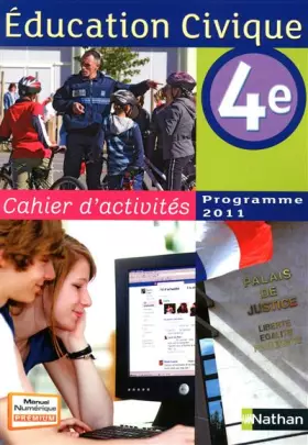 Couverture du produit · Cahier d'activités éducation civique 4e