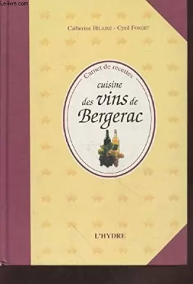 Couverture du produit · Cuisine et Vins de Bergerac
