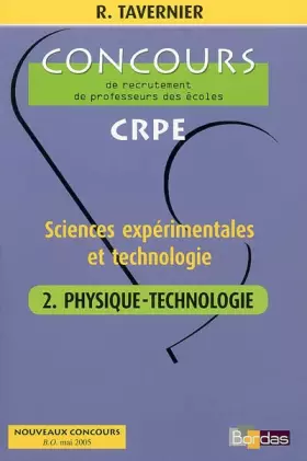 Couverture du produit · TAVERNIER CONCOURS SCIENC EXPE (02)