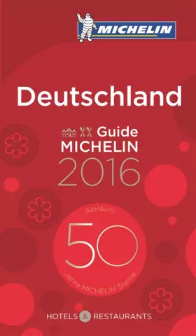 Couverture du produit · Guide Michelin Allemagne 2016
