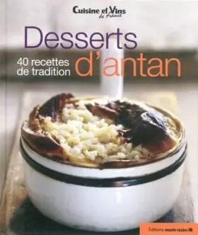 Couverture du produit · Desserts d'Antan