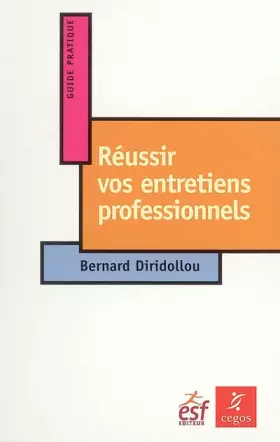 Couverture du produit · Réussir vos entretiens professionnels