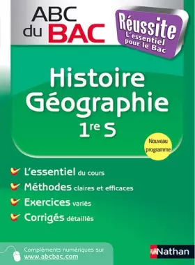 Couverture du produit · ABC du BAC Histoire-Géographie 1re S