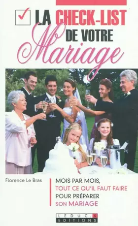 Couverture du produit · La check-list de votre mariage