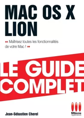 Couverture du produit · GUIDE COMPLET MAC OS X LION