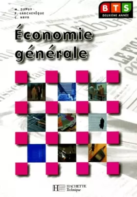 Couverture du produit · Economie générale, BTS 2e année : Livre de l'élève
