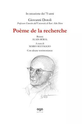 Couverture du produit · Poème de la recherche. In occasione dei 75 anni Giovanni Dotoli