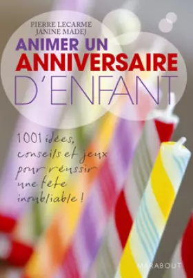 Couverture du produit · Animer un anniversaire d'enfant