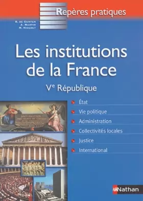 Couverture du produit · Les institutions de France
