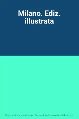 Couverture du produit · Milano. Ediz. illustrata