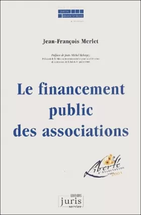 Couverture du produit · Le Financement public des associations