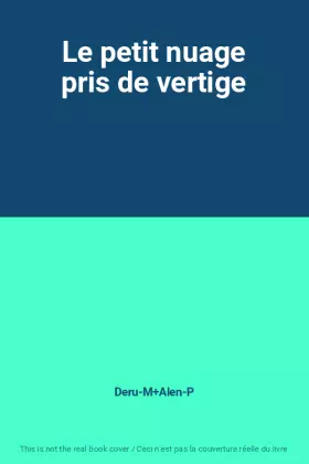 Couverture du produit · Le petit nuage pris de vertige