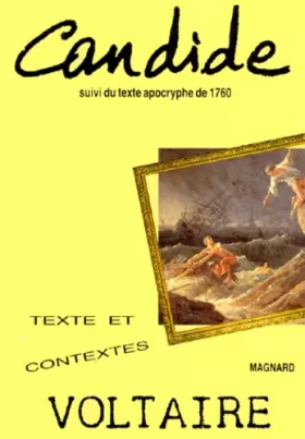 Couverture du produit · Candide ou l'Optimisme : Suivi du texte apocryphe de 1760