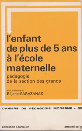 Couverture du produit · L'enfant de plus de 5 ans à l'école maternelle