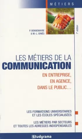 Couverture du produit · Les métiers de la communication