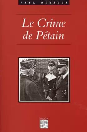 Couverture du produit · Le Crime de Pétain